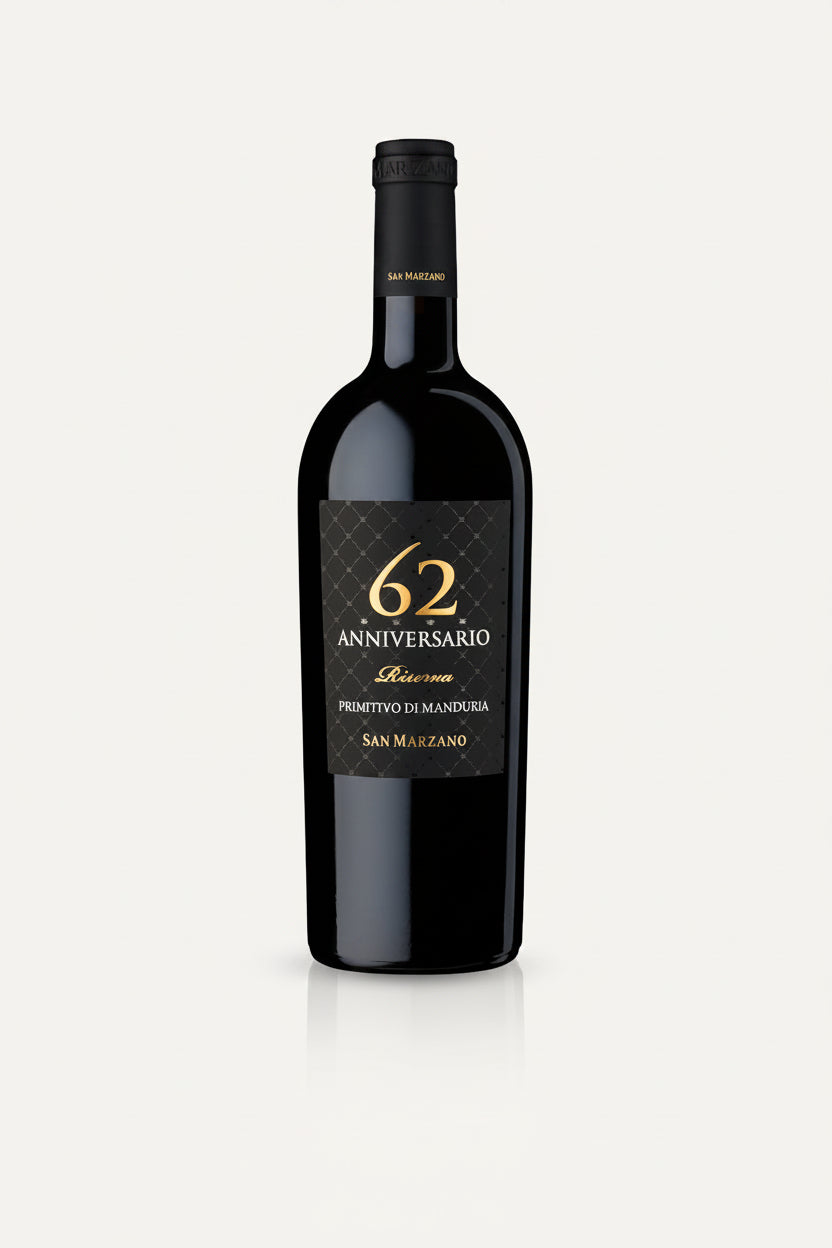 Anniversario 62 – Primitivo di Manduria Riserva 2020